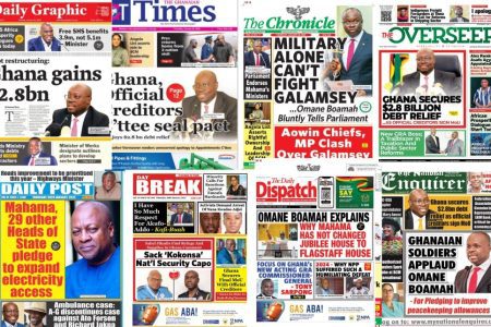 Thursday, January 30, 2025 Newspaper Headlines