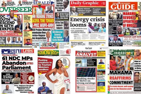 Thursday, January 9, 2025 Newspaper Headlines