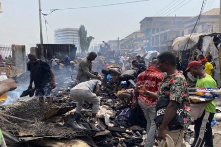 President Akufo-Addo saddened by Kantamanto Market fire