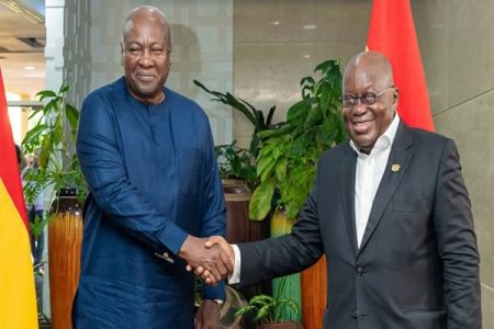 Mahama describes Akufo-Addo as worthy opponent