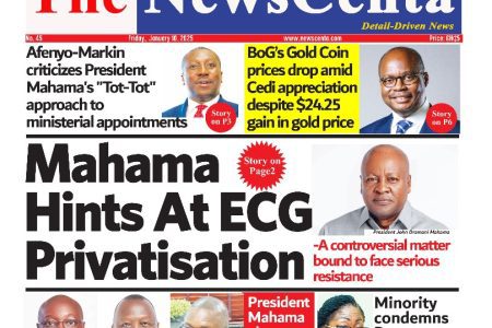 Friday, January 10, 2025 Newspaper Headlines