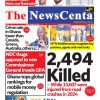 Newspapers, Headlines, Newscenta, Friday, January 24,