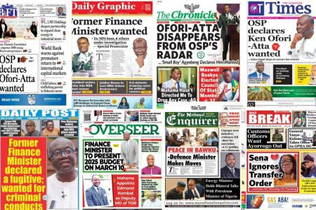 Thursday, February 13, 2025 Newspaper Headlines