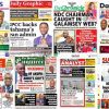 Newspapers, Headlines, Newscenta, Thursday, February 20,