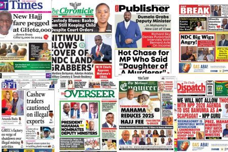 Thursday, February 6, 2025 Newspaper Headlines