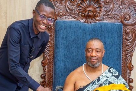 Heritage Month: Citi FM/Channel One TV pays Courtesy call on Ga Mantse