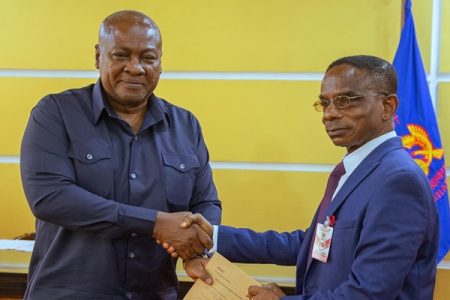 President Mahama declares assets