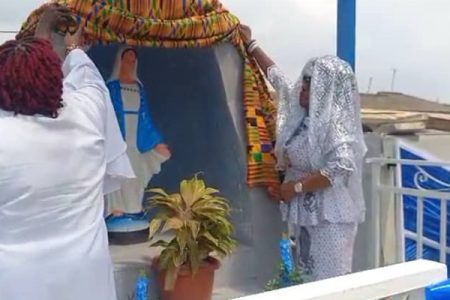 New Marian Grotto inaugurated at Korle-Gonno