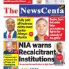 Newspapers, Headlines, Newscenta, Friday, February 7,