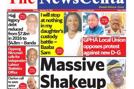 Monday, February 10, 2025 Newspaper Headlines