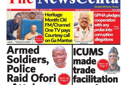 Wednesday, February 12, 2025 Newspaper Headlines