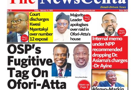 Friday, February 14, 2025 Newspaper Headlines