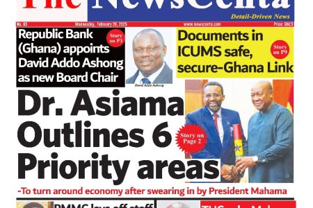 Wednesday, February 26, 2025 Newspaper Headlines