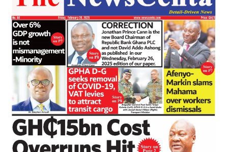 Friday, February 28, 2025 Newspaper Headlines