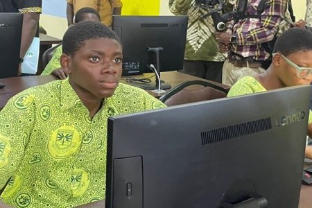 MTN Ghana Foundation hands over ICT center to Yilo Krobo SHS