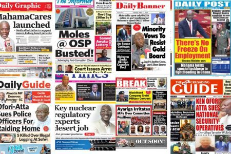 Thursday, March 13, 2025 Newspaper Headlines