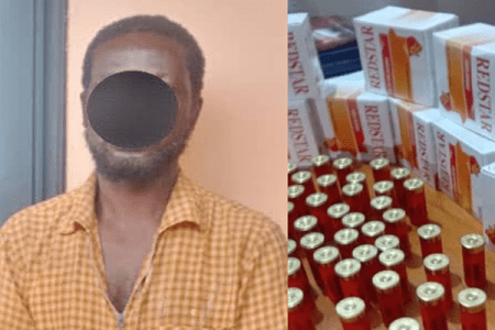 Police intercepts 30,000 pieces of ammunition
