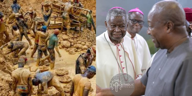 Catholic Bishops call on Mahama to declare state of emergency over galamsey menace