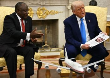 Trump ambushes South African president by playing videos alleging ‘genocide’ in South Africa