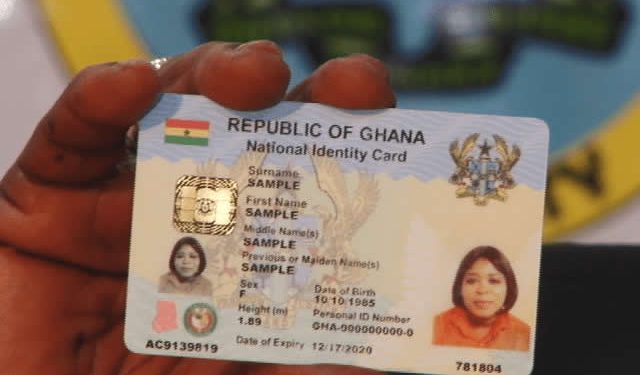 Ghana Card passport