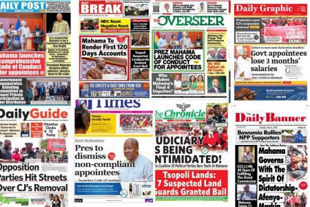 Tuesday, May 6, 2025 Newspaper Headlines