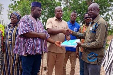 MCE cuts sod for Nandom health, agric directorates offices