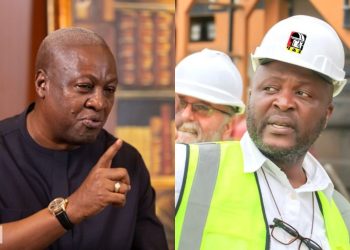 President John Mahama and Ibrahim Mahama