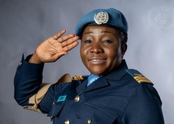 Squadron Leader Sharon Mwinsote Syme honoured