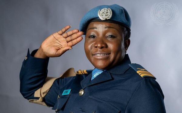 Squadron Leader Sharon Mwinsote Syme honoured