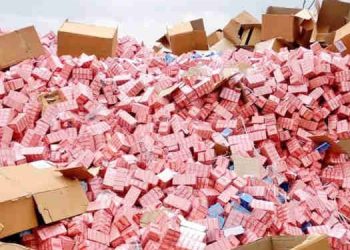 20-foot container full of Tramadol intercepted at Tema port