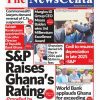 Newspapers, Headlines, Newscenta, Monday, May 12,