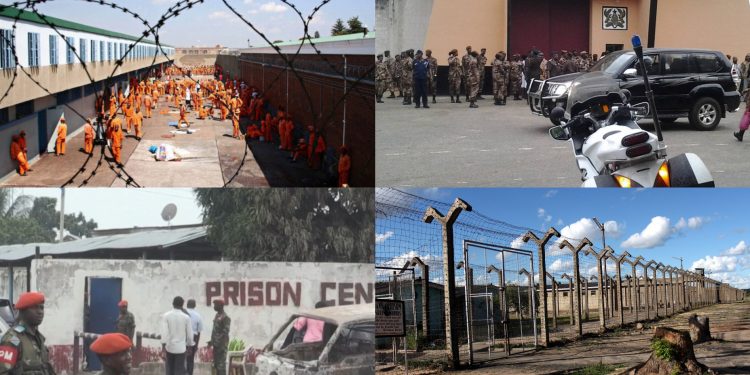 Secure, prison, Africa,Maula Prison,Nsawam prison,Black Beach Prison,Mandela Correctional Centre,Mile 2 Central Prison,