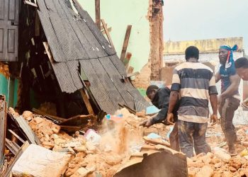Cape Coast Buildings collapse