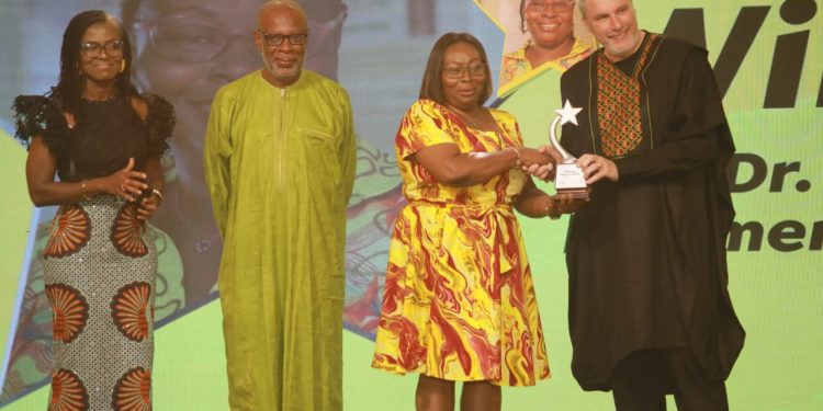 Dr. Angela Dwamena-Aboagye, winner of MTN Heroes of Change Season 7