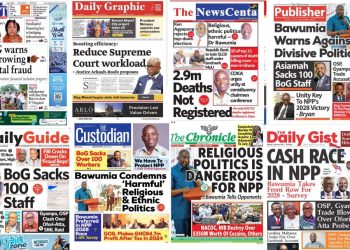 Newspapers, Headlines, Newscenta, Monday, June 23,