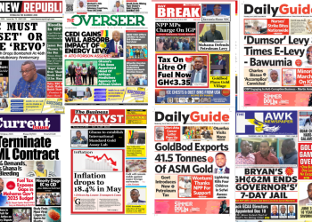 Newspapers, Headlines, Newscenta, Thursday, June 5,