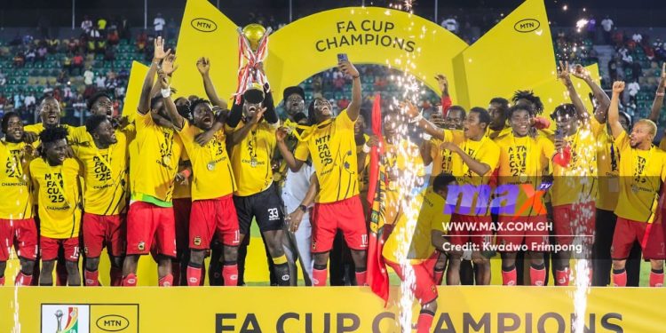 Kwame Opoku scores twice as Kotoko wins 10th MTN FA Cup title