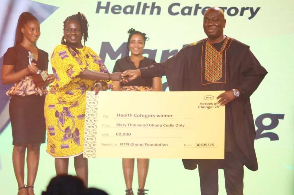 Martha Opoku Agyeman, winner of the Health category