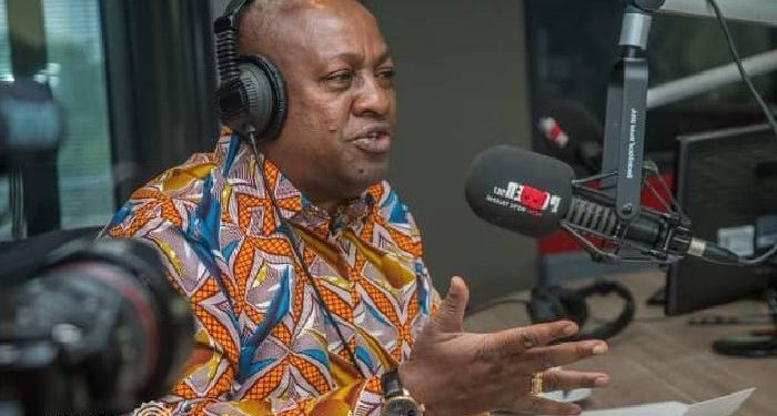 John Mahama, radio, stations