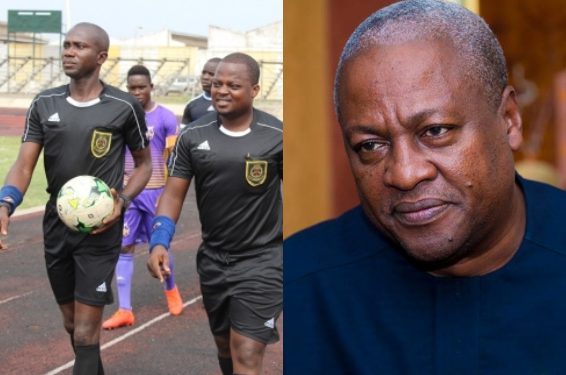 Referees Mahama salaries