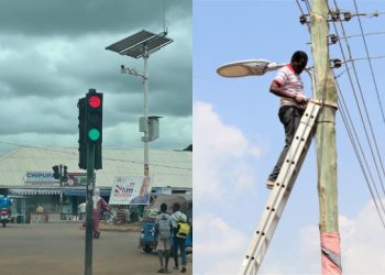 street, traffic lights