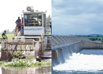 Kpong dam,VRA,weeds,