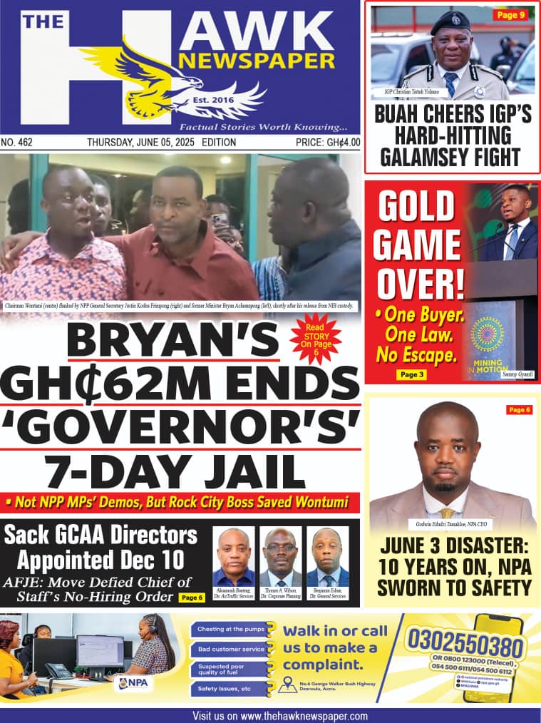 Newspapers, Headlines, Newscenta, Thursday, June 5, 