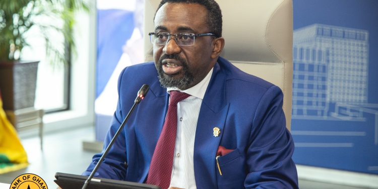 Borrowing costs policy BoG gold Asiama