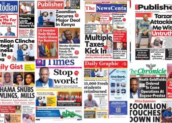 Newspapers, Headlines, Newscenta, Monday, July 7,