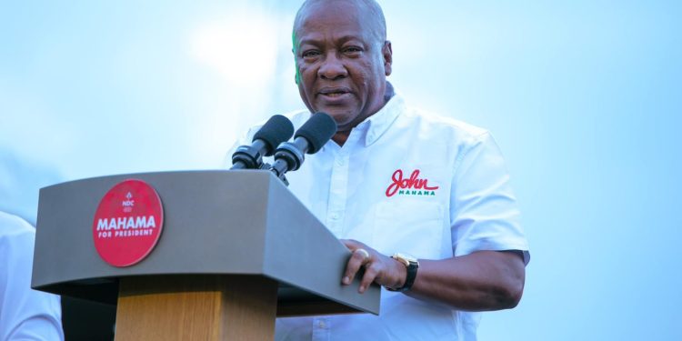 Mahama Ghanaians term ambition