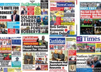 Newspapers, Headlines, Newscenta, Monday, August 11,