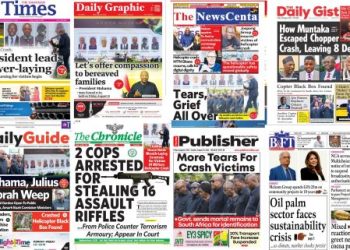 Newspapers, Headlines, Newscenta, Friday, August 8,