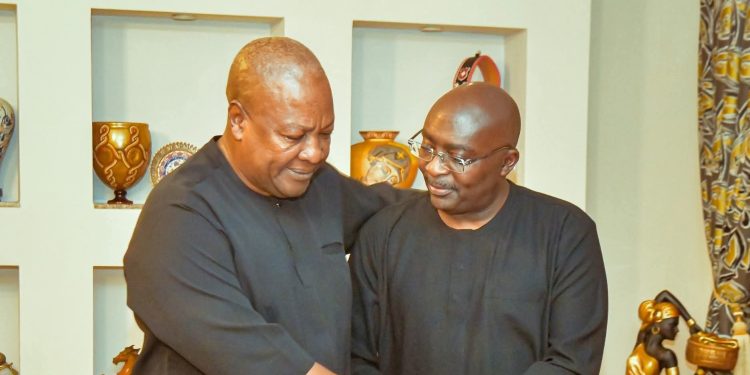Bawumia Mahama console