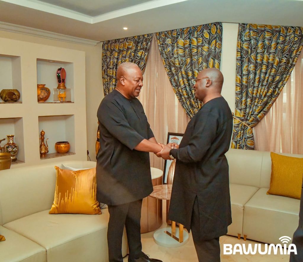 Bawumia Mahama console